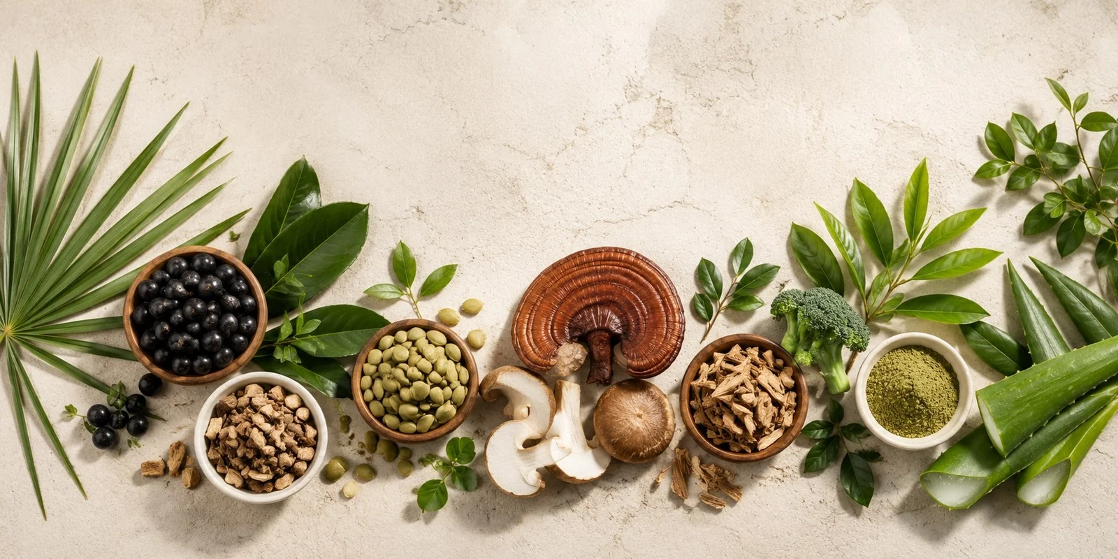 Natural ingredients visual for prostate support formula